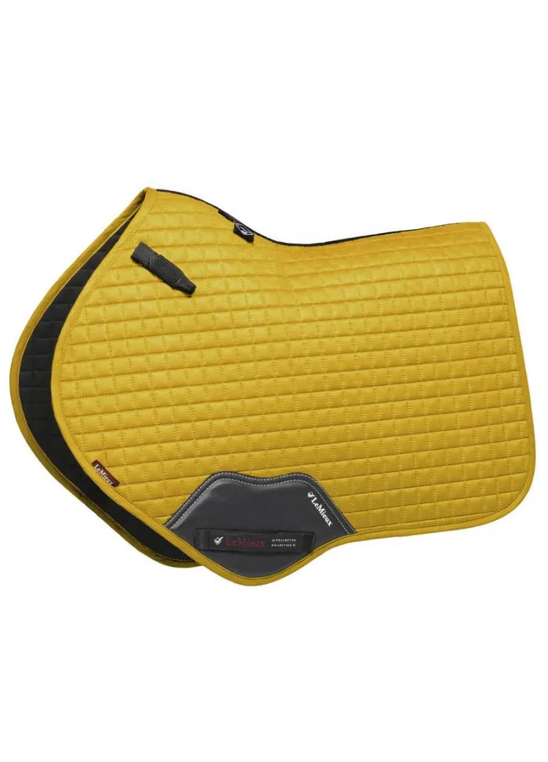 LeMieux Suede Close Contact Square Dijon